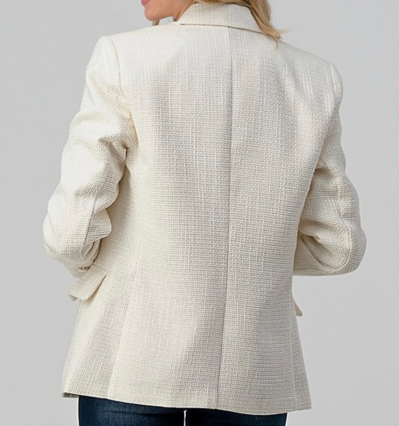 Tweed French Blazer