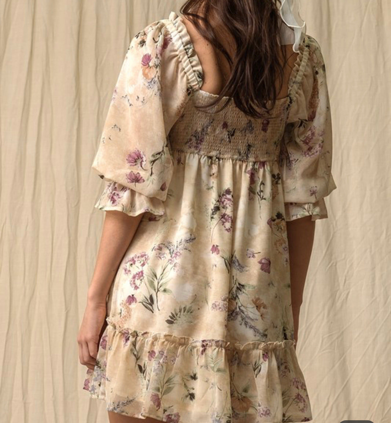 Floral Chiffon Dress